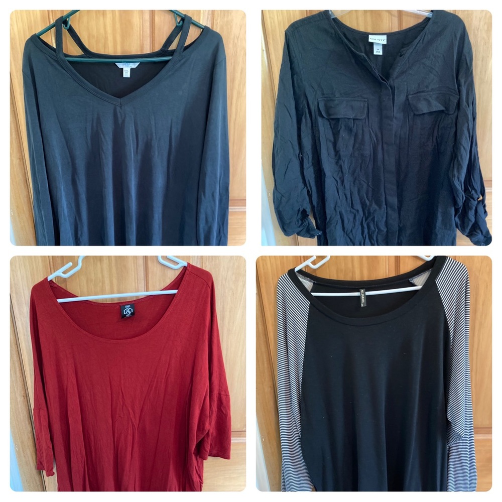 Womens 2X shirt bundle